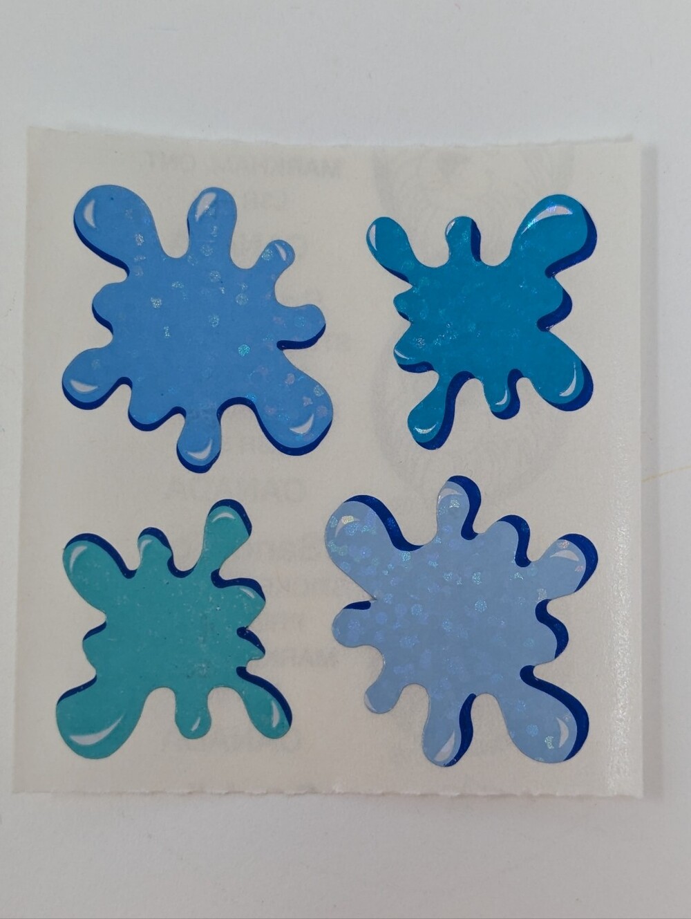 Sandylion Stickers Paint Splotch Vintage
